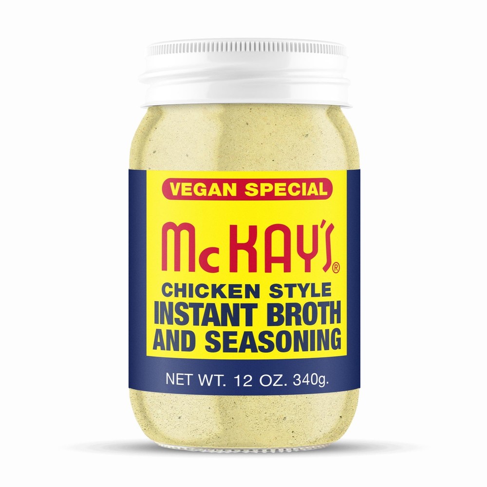 McKay's Vegan Chicken Flavored Soup Seasoning, Gluten , Vegetarian Instant Br...