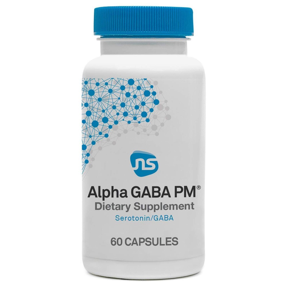 GABA PM Calm Sleep Aid for Adults - 400mg L Theanine Supplement with 5 HTP fo...