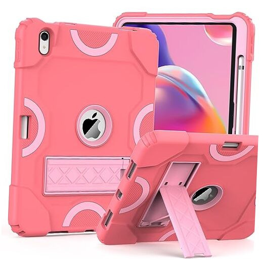 for iPad 10th Generation Case 10.9 inch 2022, iPad 10th Case #01 ROSE PINK