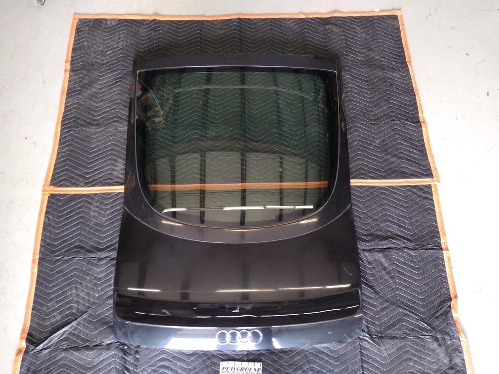 Audi TT MK1 8N COUPE Trunk Hatch Tailgate With Back Glass & Spoiler Black 00-06