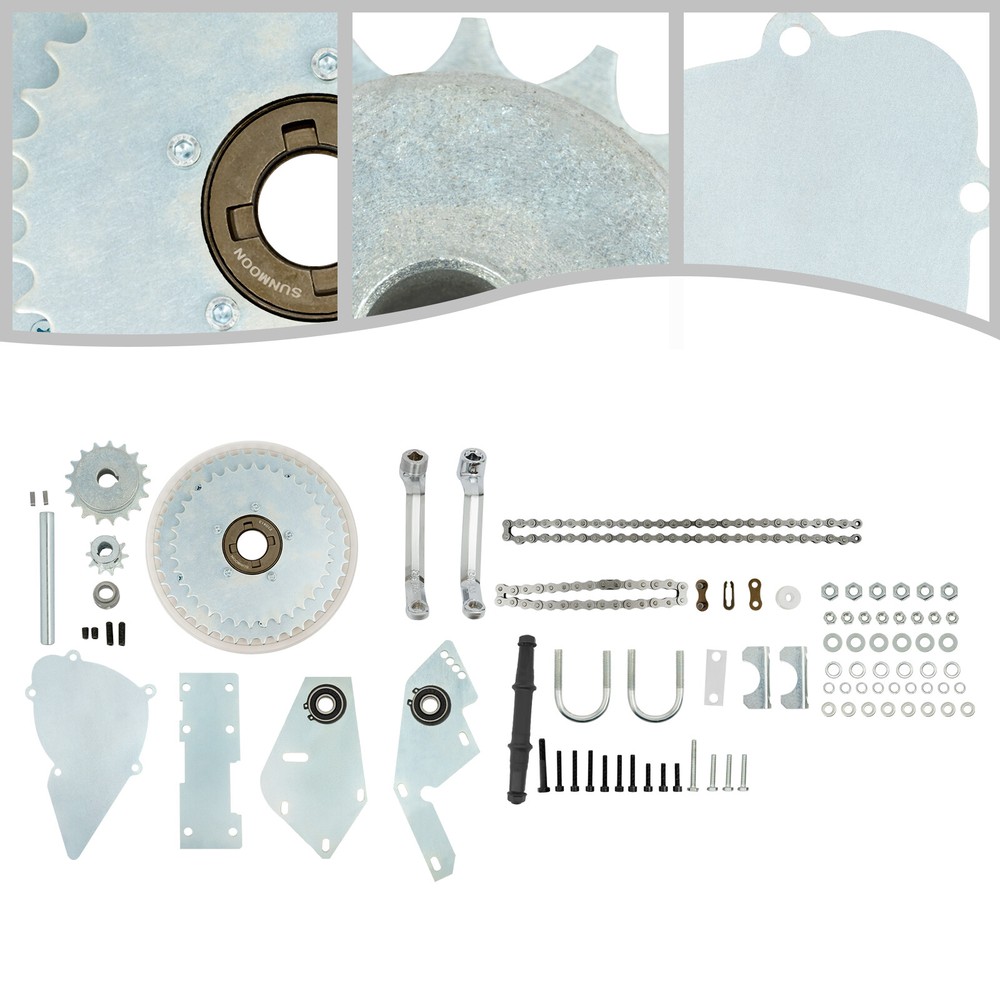 2-Stroke 100cc Motor Engine Bike Jackshaft Kit For Bicycle Cycle Bike