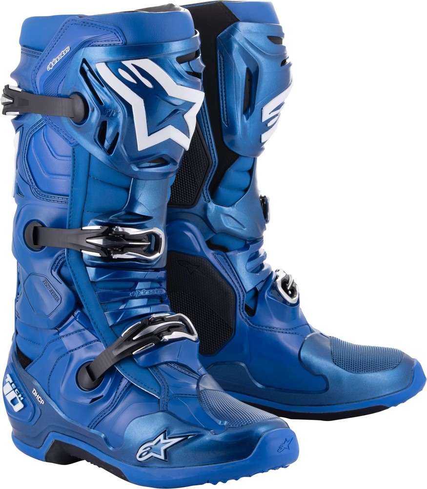 Tech 10 Boots Blue/Black Sz 8