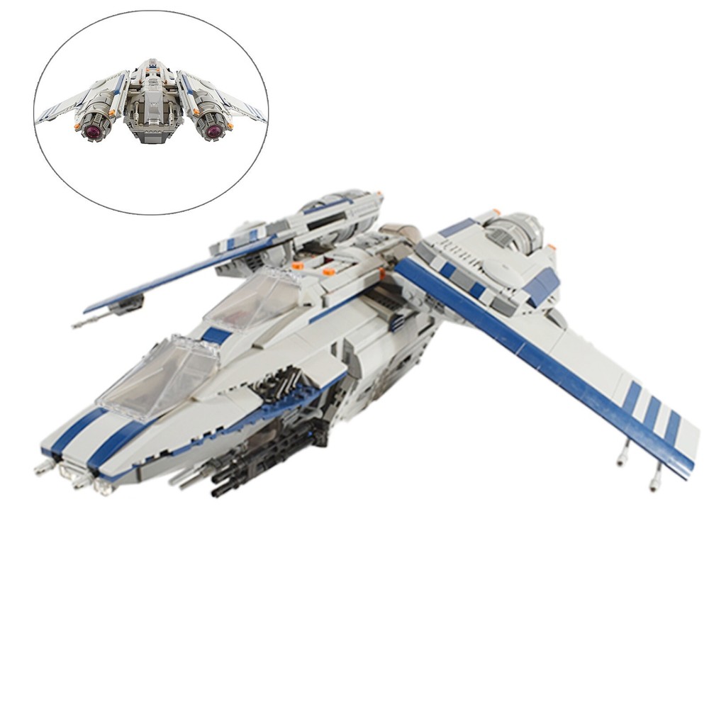 Resistance BAAT Battlefield Arial Assault Transport Gunship 1595 Pcs