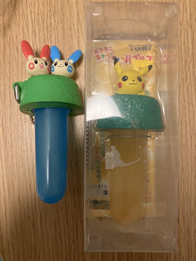 Pokemon Plusle Mynan Pikachu Figure Character Soap Bubble