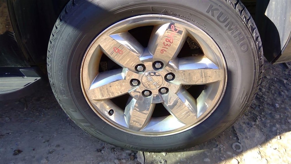 Wheel 20x8-1/2 6 Chrome Flat Faced Spoke Fits 09-14 YUKON 721960