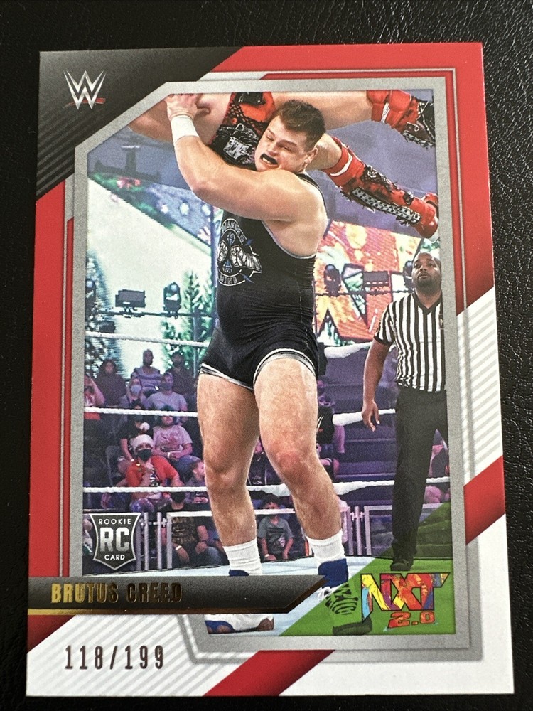 2022 Panini WWE NXT Red #45 Brutus Creed RC #118/199
