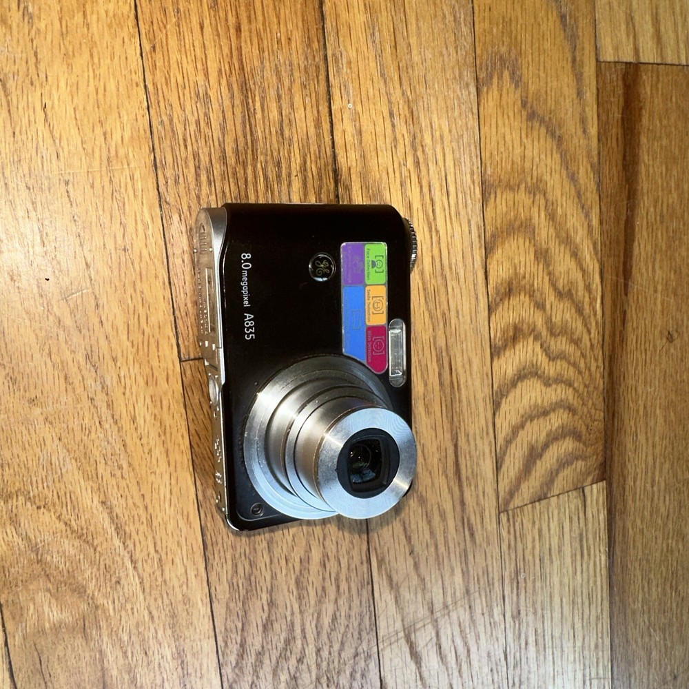 GE Smart Series A835 8MP 3x Zoom Digital Camera Black Parts Only