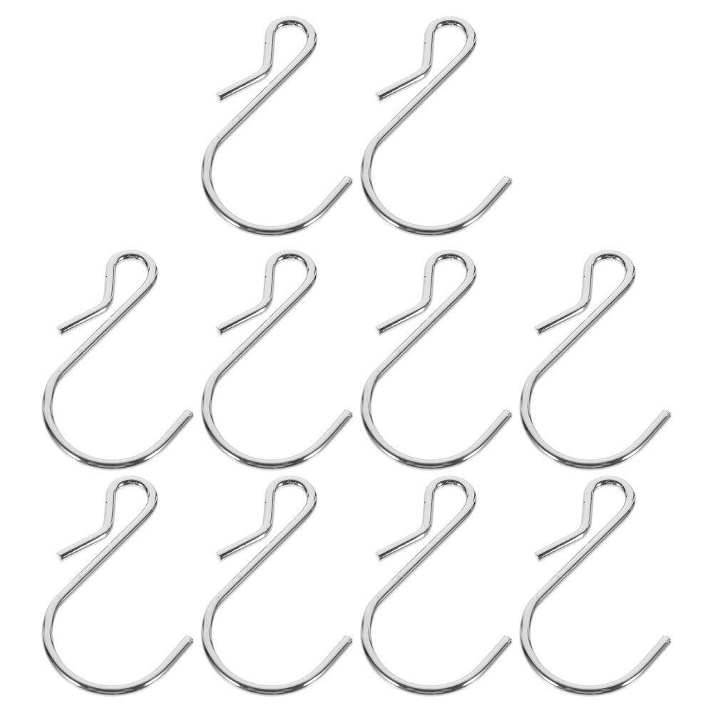 72-Piece Fixed Hanging Hook Wire Set for Christmas Ornaments and Decorations