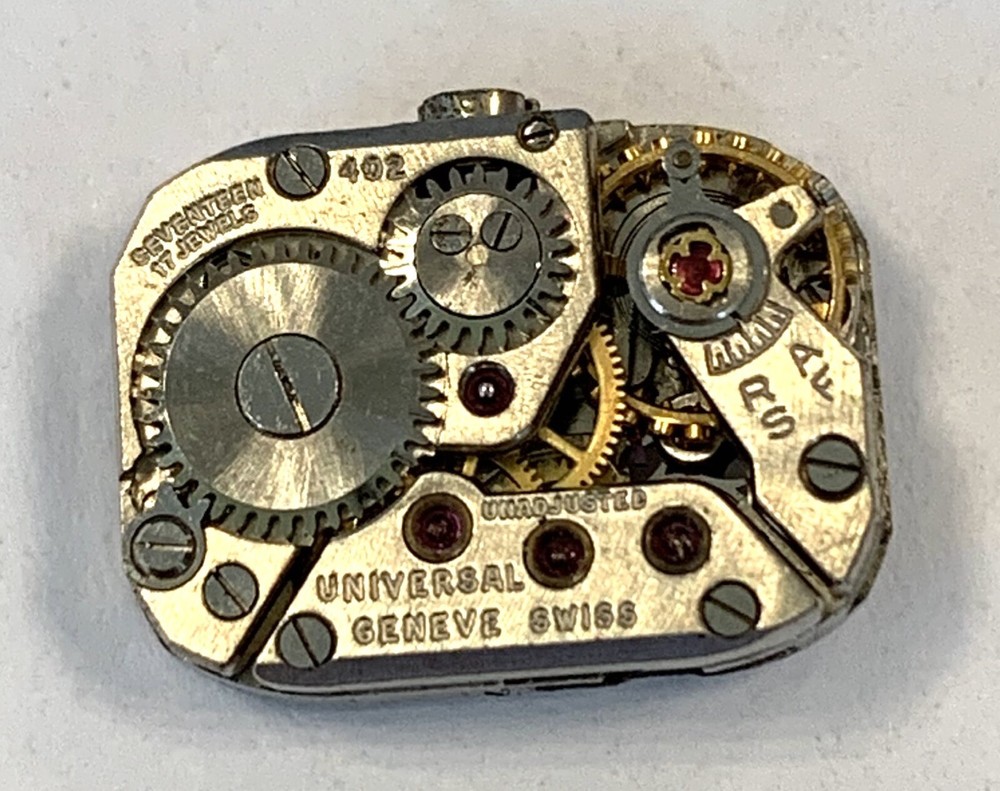 Universal Geneve 402 Movado 45 46 For Parts Watch