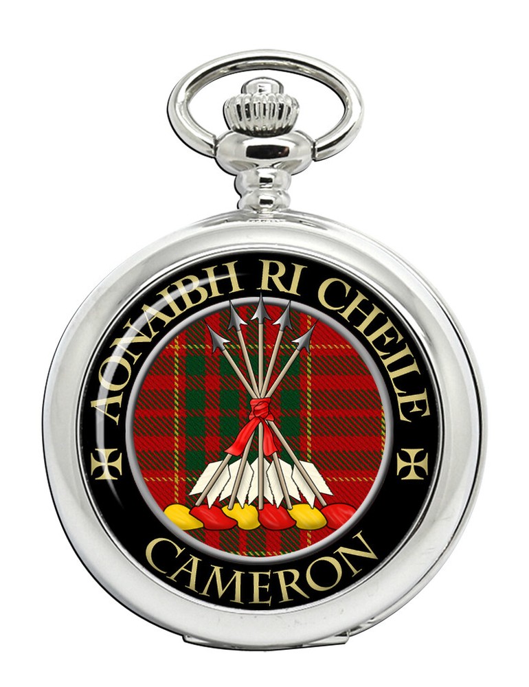 Cameron Modern Scottish Clan Pocket Watch