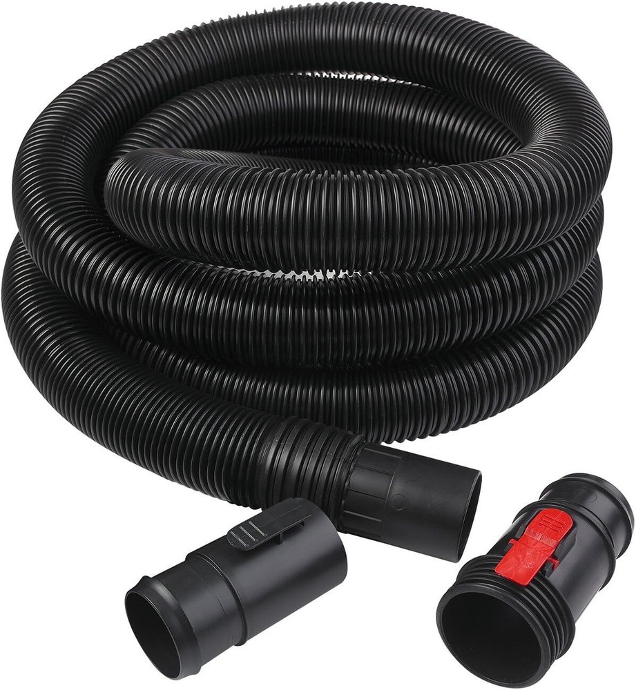 13-Foot Wet Dry Vac Hose Extra Long Replacement for Shop Vacs