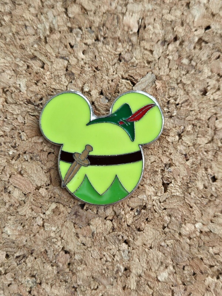 Disney Mickey Mouse Ears Peter Pan Iconic Collector Trading Pin WDW
