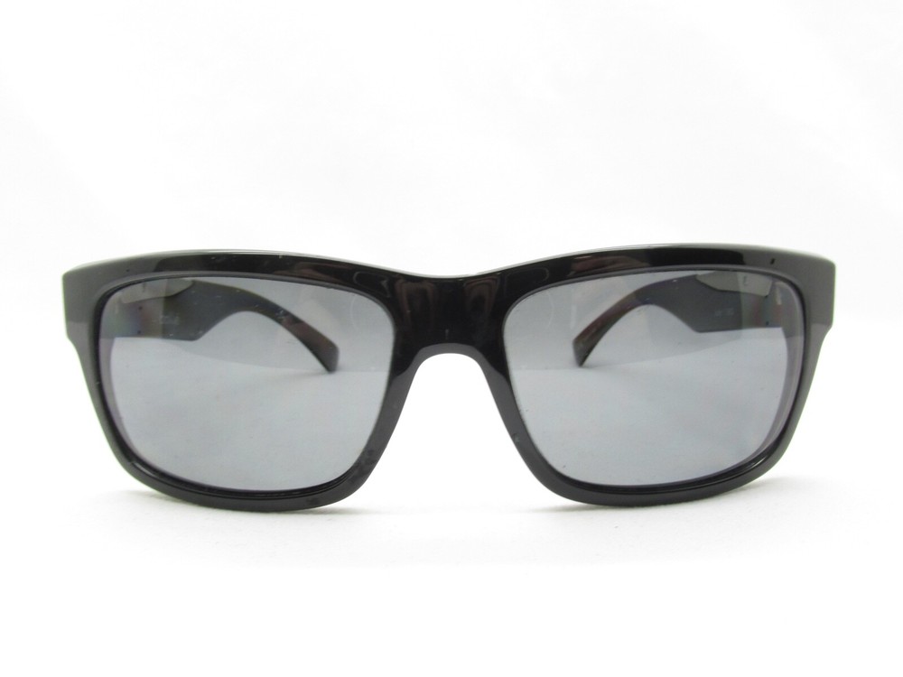 BOLLE JUDE 11830 BLACK SPORTS WRAP HORN RIM EYEGLASSES FRAME ITALY 58-150 117731