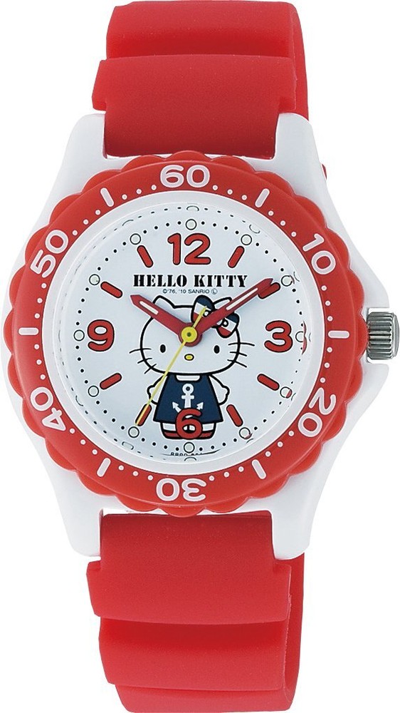 Wrist Watch SANRIO Analog Hello Kitty Waterproof Urethane Belt Wome... Brand New