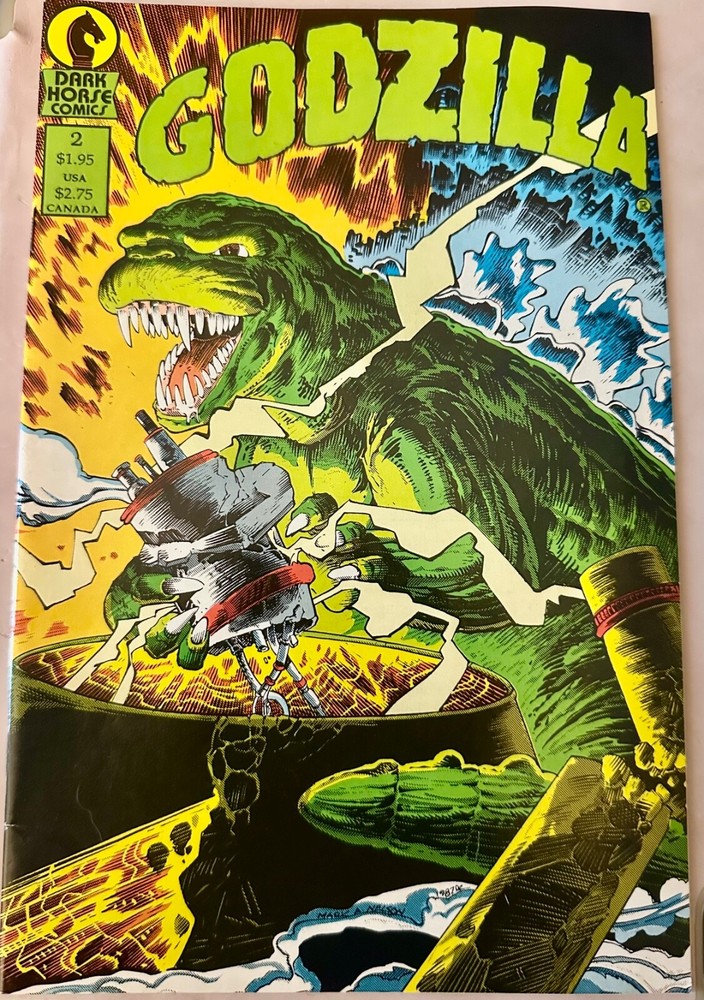 Vintage Godzilla #2 Dark Horse Comics July 1988 in LN condition