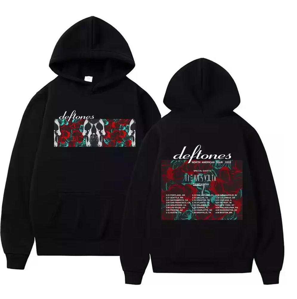 Deftones North American Tour 2025 Hoodie For Fans S-5XL Double-Sided