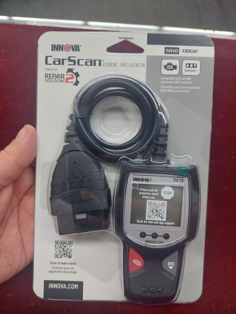 New Innova Car Scan 5010 Code Reader - Factory Sealed for Optimal Performance