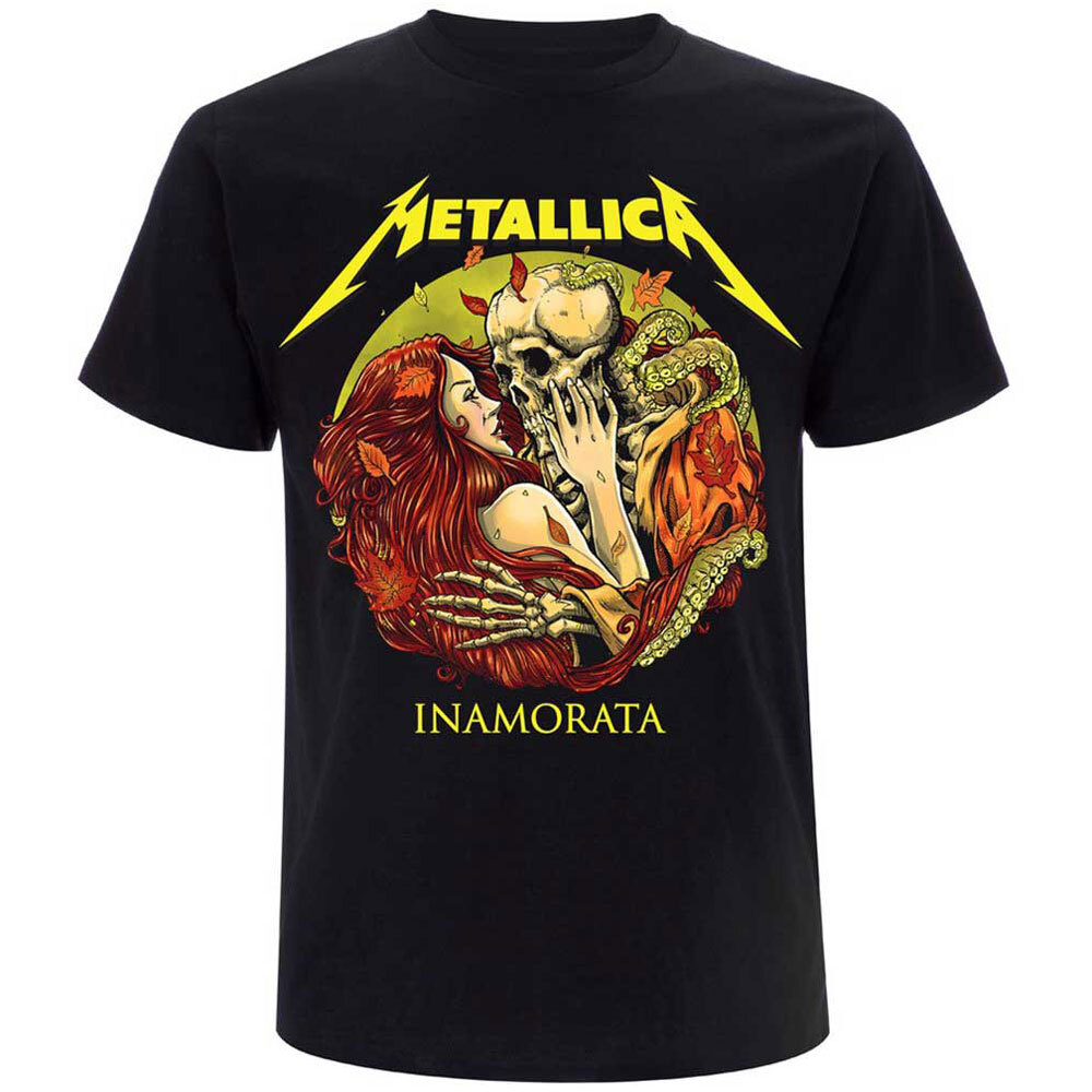 Metallica Inamorata Band Logo Tee for Fans