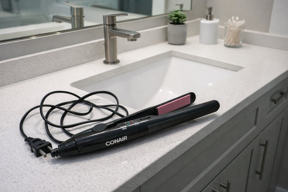 Conair Ceramic Flat Iron Instant Heat 3/4