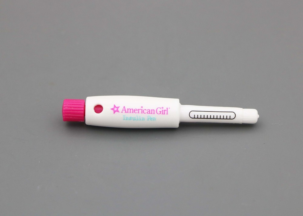 American girl insulin pen from Truly Me Diabetes Care set for 18'' doll