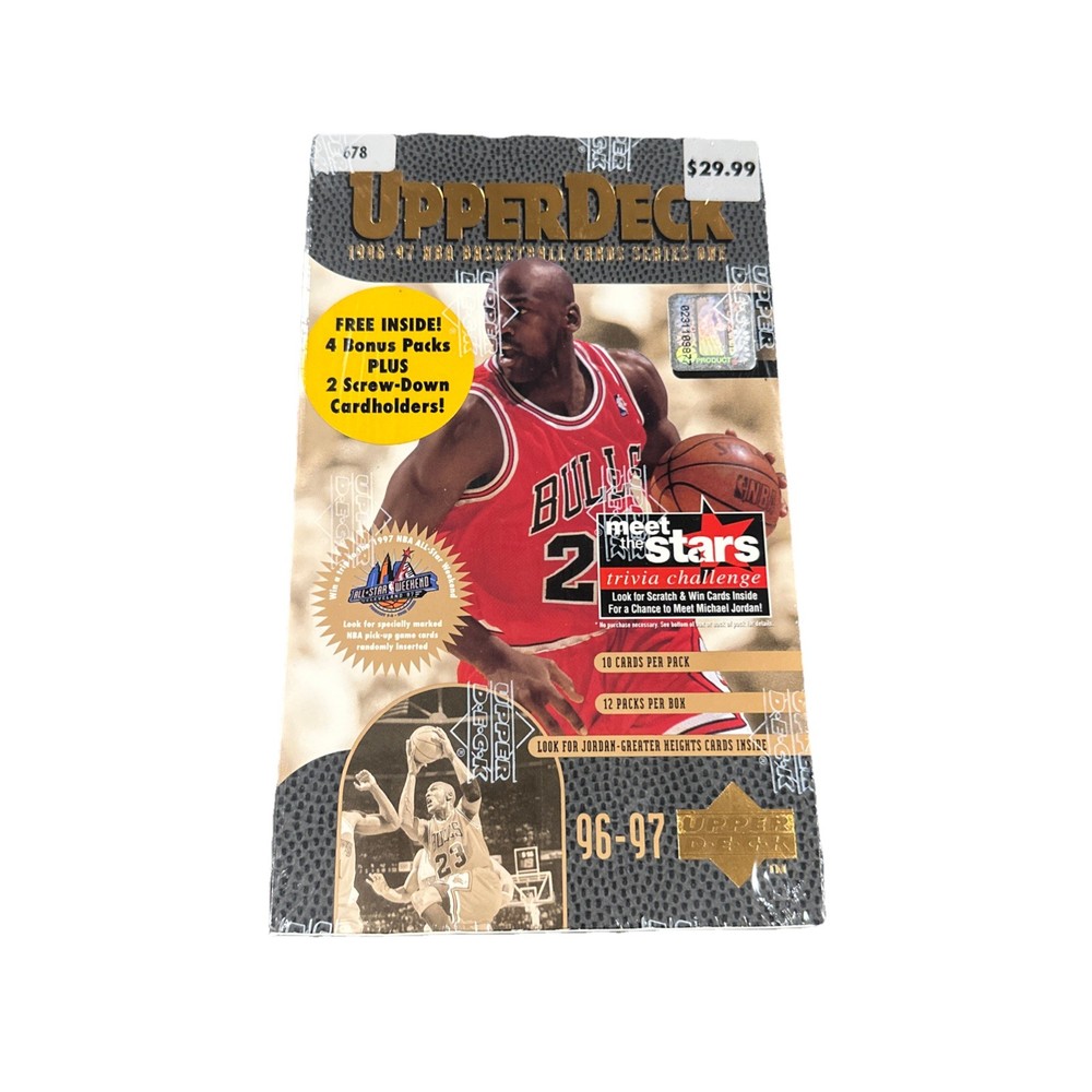 1996-97 Upper Deck Series 1 Basketball Factory Sealed Hobby Box