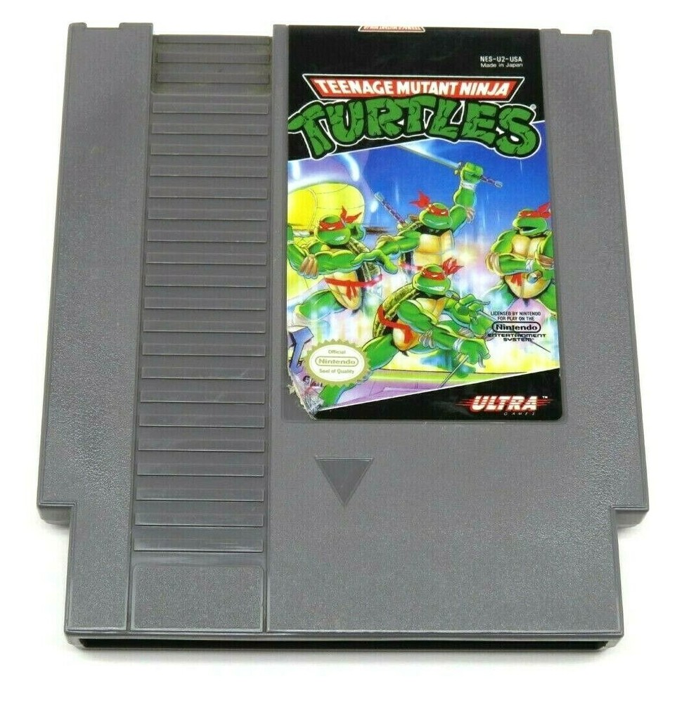 TMNT NES 1989 by Ultra Cartridge Only NTSC