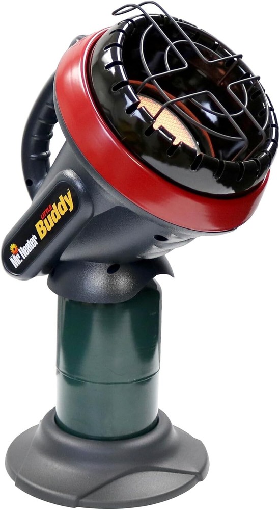 Safe and Portable 3800-BTU Propane Heater with Tip-Over Protection & Shutoff