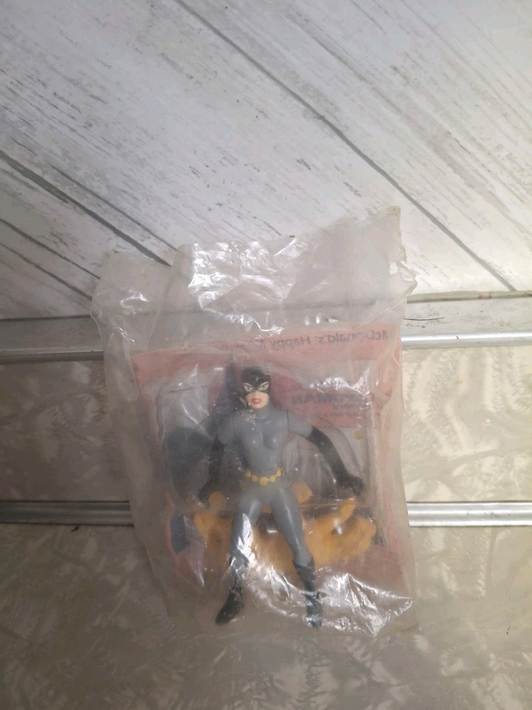 SEALED Vintage Batman Catwoman and Leopard McDonald's Happy Meal Toy 1993 NOS