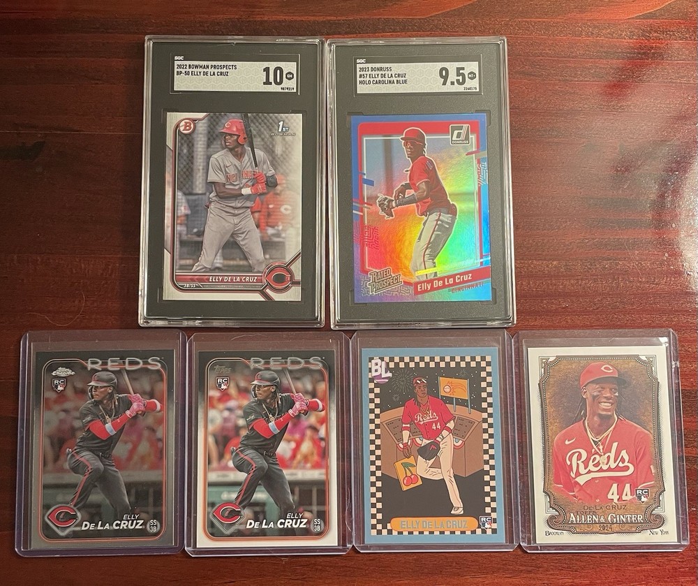 Elly de la Cruz Rookie Card Lot
