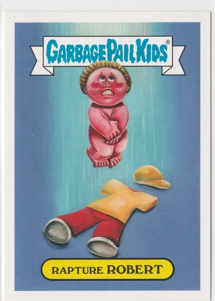 Rapture Robert 6a Garbage Pail Kids GPK 2017 Adam-geddon Trading Card