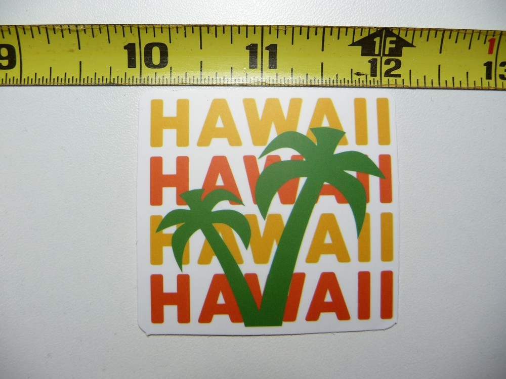 Hawaii Palm Tree Decal Sticker for Wall Art Scrapbooking Vacation Decor