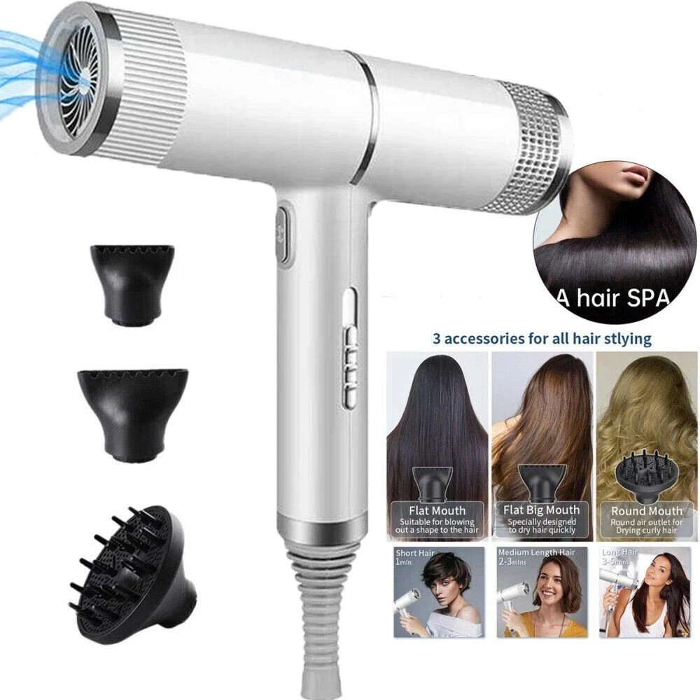 Professional Hair Dryer Blower Negative Ionic Blow Fan Styler Hair Dryer