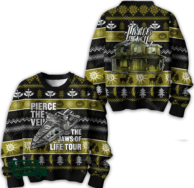 Pierce The Veil rock band Ugly Sweater Christmas All sizes S to 6XL JJ6075
