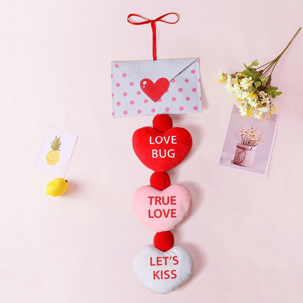 Valentines Day Decor Wall Hanging Ornament for Wedding Outdoor Home
