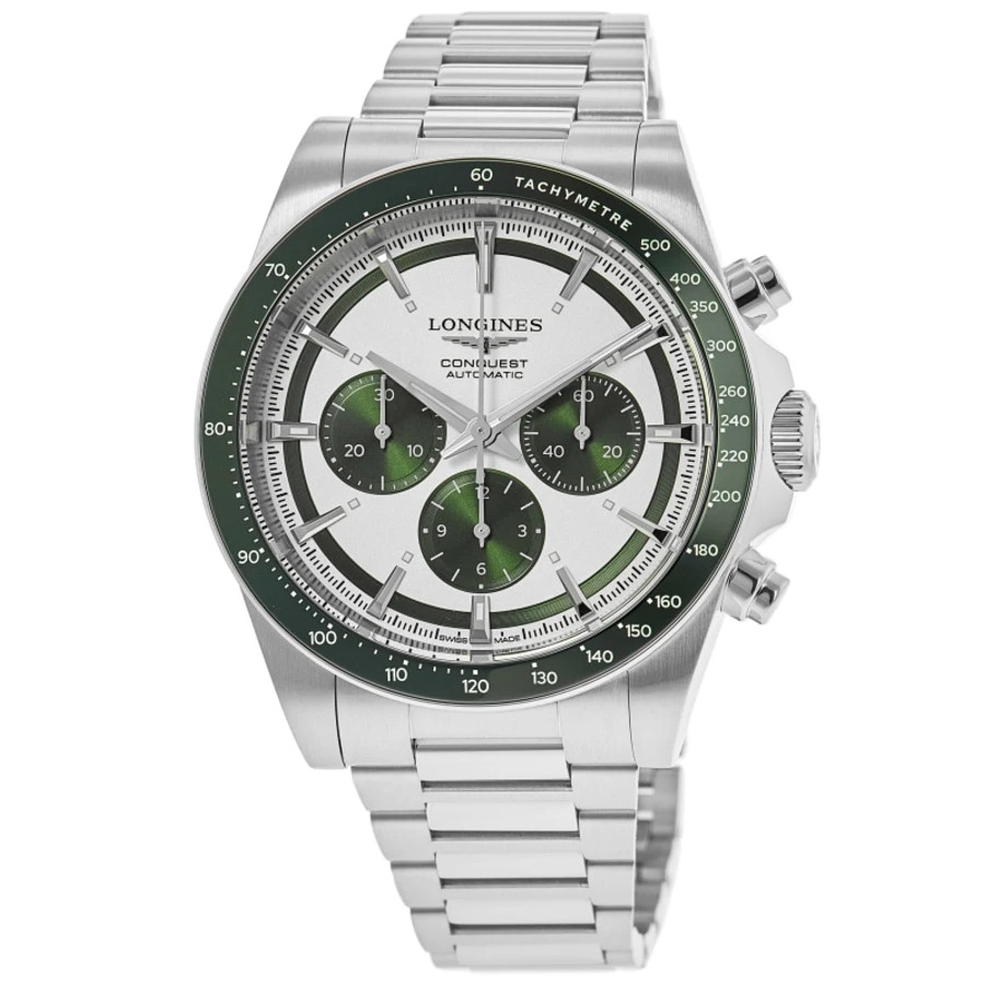 Longines Conquest Automatic Chronograph Matte Mens Watch L3.835.4.02.6