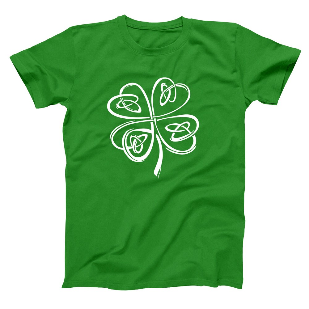 Irish Shamrock Clover Pride St Paddys Day Green Basic Men's T-Shirt-image