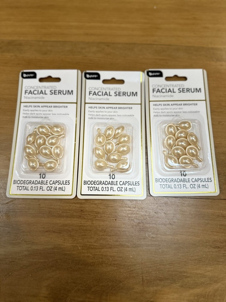 lot of 3 B-Pure,Concentrated Facial Serum Niacinamide For Dark Spots 10 pack