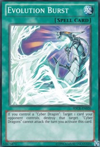 Evolution Burst SDCR-EN020 Common Unlimited LP Yugioh Card