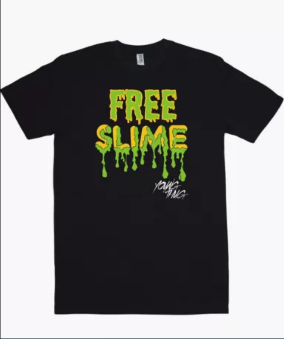 SALE Young Thug Free Slime T Shirt Tde S-5XL New Hip Hop