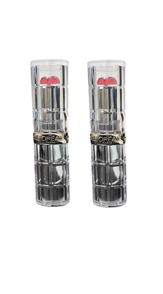 2 L'Oreal Paris Colour Riche Shine Lipstick, Polished Tango # 918