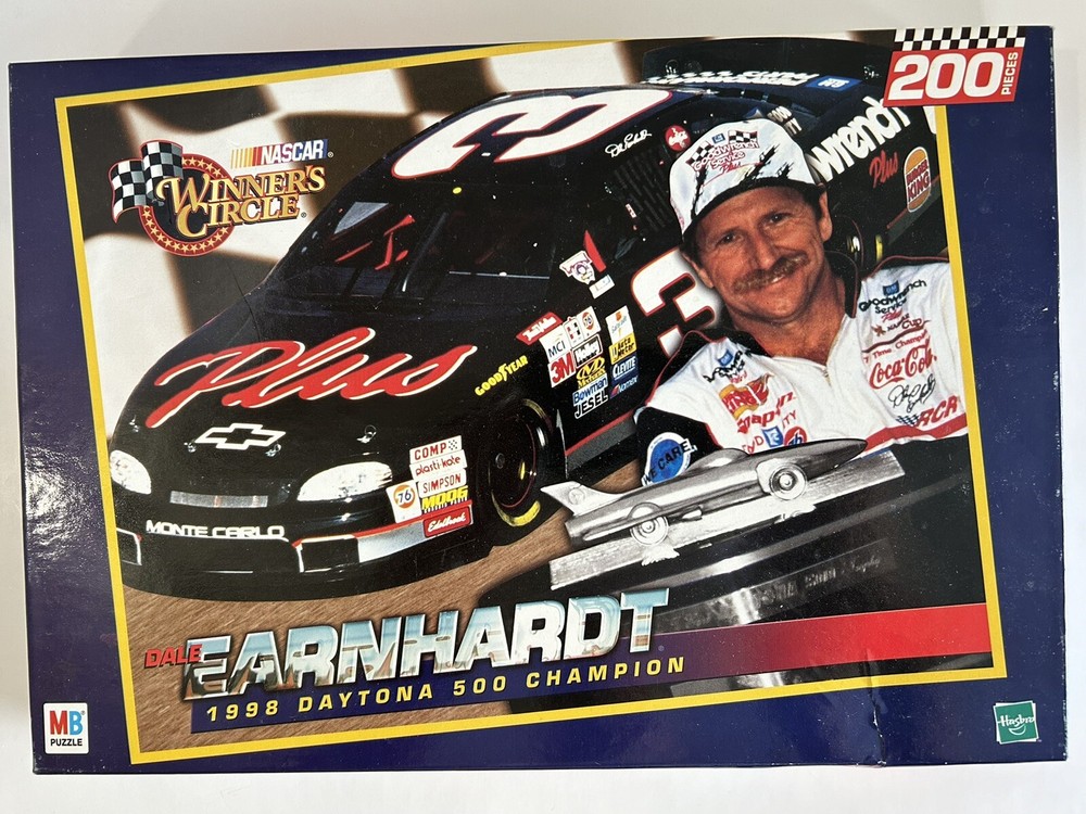 Dale Earnhardt 1998 Daytona 500 NASCAR Champion 200-Piece Jigsaw Puzzle