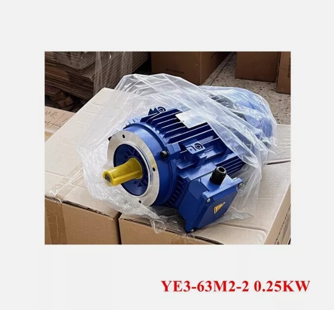1PCS NEW FIT FOR Three phase asynchronous motor YE3-63M2-2 0.25KW/B5 2800 RPM