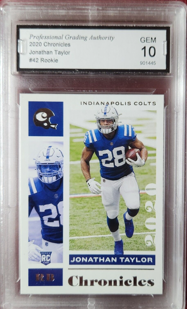 Jonathan Taylor 2020 Chronicles #42 Grade 10