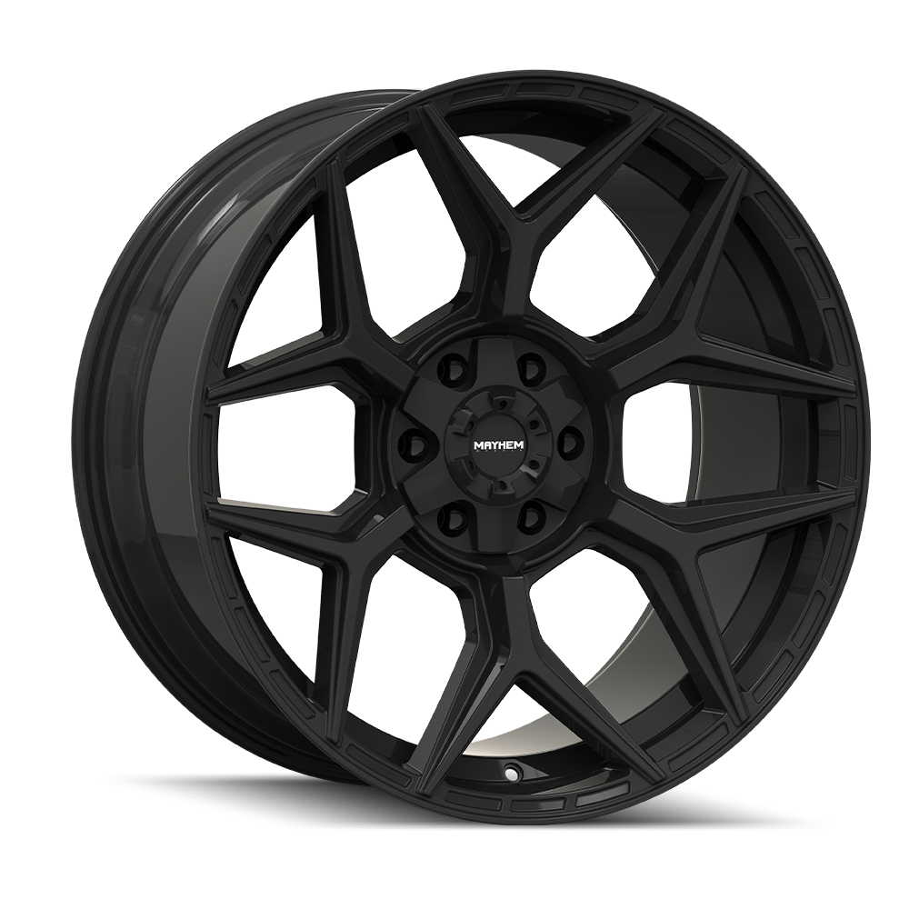 MAYHEM VANQUISH 8119 GLOSS BLACK 20X9 5-127/5-139.7 0MM 78.1MM