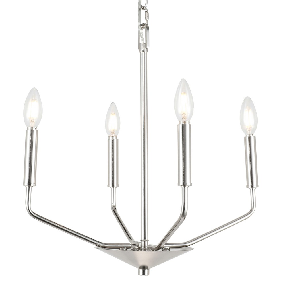 Elegant Lighting LD8024D18 Chrome Enzo 4-Light 18