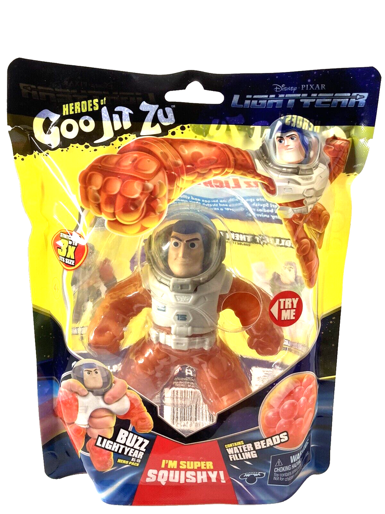 Disney Pixar Buzz Lightyear XL-15 Goo Jit Zu Stretchable Action Figure