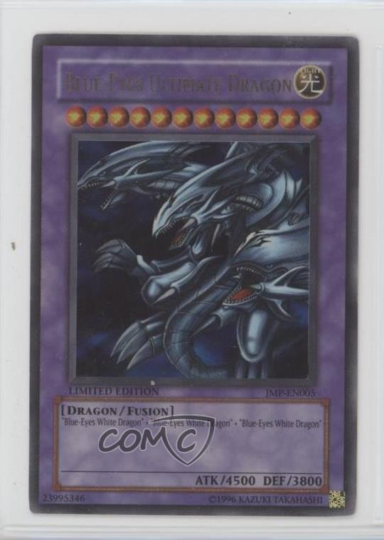Blue-Eyes Ultimate Dragon YuGiOh JMP-EN005 Shonen Jump Promo Ultra Rare