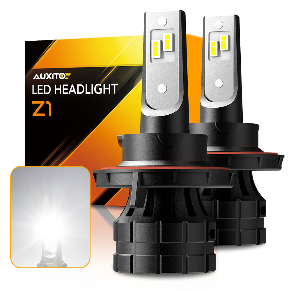 H13 9008 LED Headlight Bulb Conversion Kit Ford F150 2004-2014 for High Low Beam