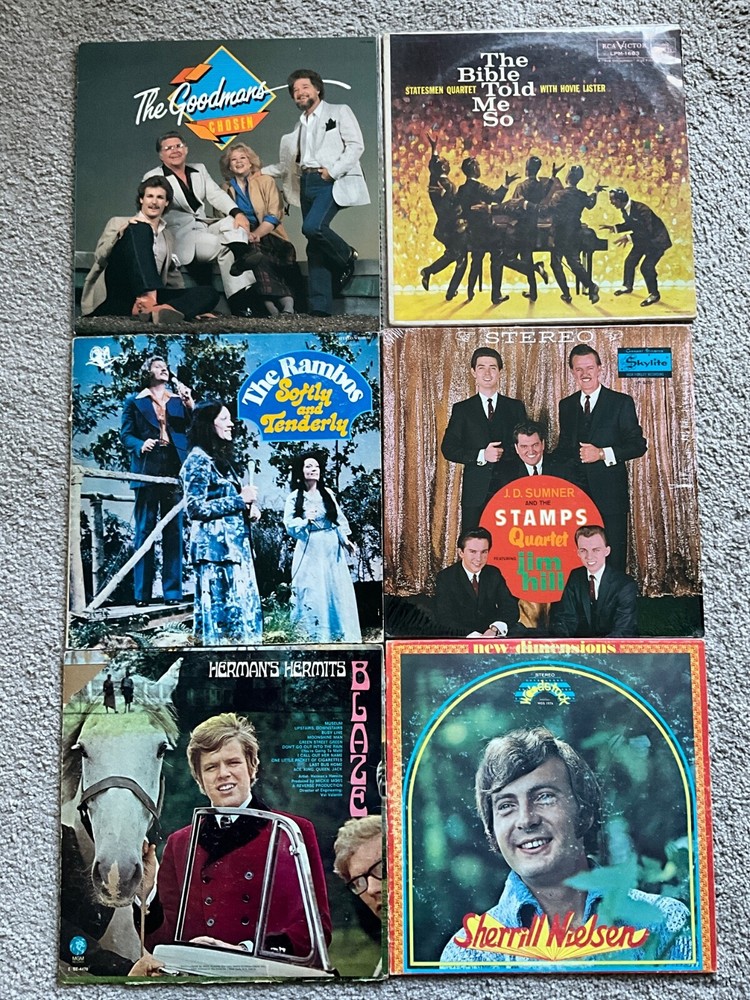 Gospel Music  Album Special  Record Set 6 Vinyl  RARE