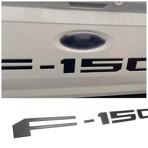 Tailgate Insert Letters for 2018 2019 2020, 3D Raised Tailgate Decals with